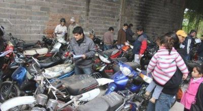 Exponen motos que el municipio subastar� este jueves