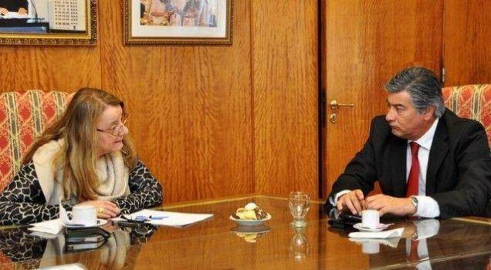 Morante coordin� agenda trabajo con Alicia Kirchner
