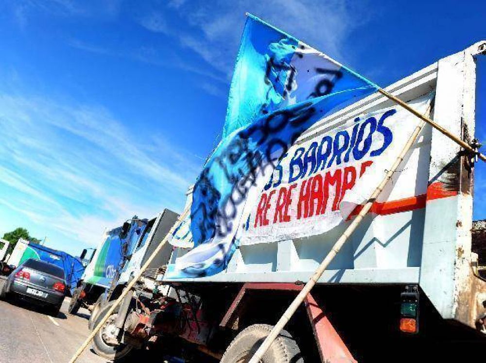 Se registran cinco piquetes con cortes de rutas en el cord�n industrial de San Lorenzo