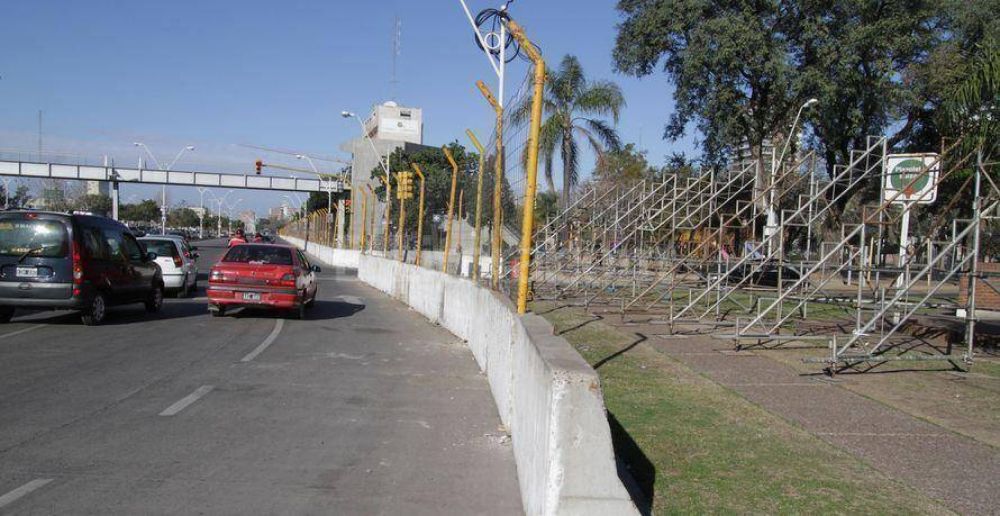 Intensos trabajos en el callejero