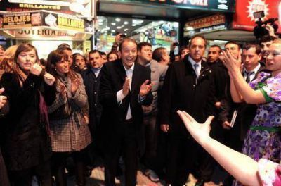 Insaurralde y Scioli tuvieron su primer acto tras las elecciones
