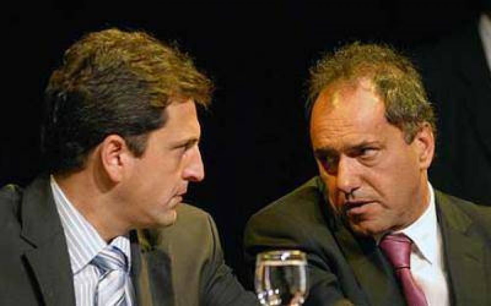Scioli le respondi� a Massa: "Elijo venir trabajando junto a Naci�n"