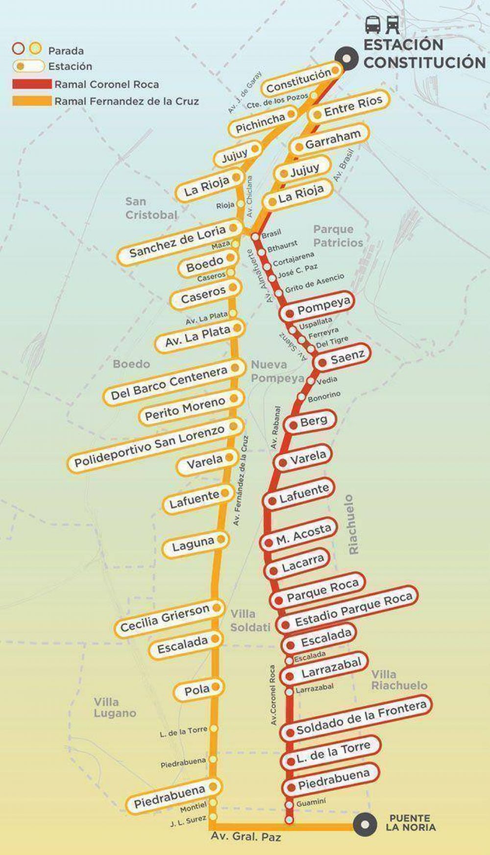Metrobus del Sur: los nuevos recorridos de las l�neas de colectivos