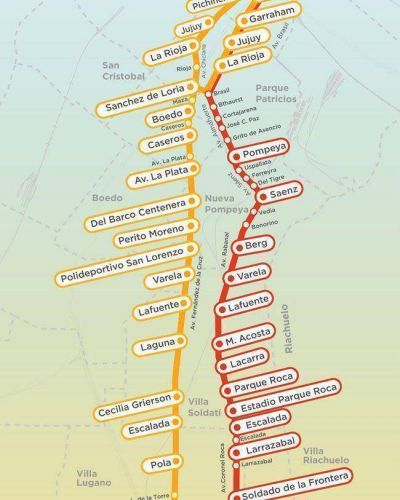 Metrobus del Sur: los nuevos recorridos de las l�neas de colectivos
