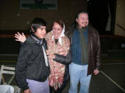 Visita de "Taty" Almeida a escuelas de nuestra ciudad