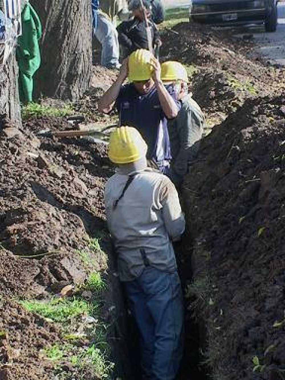 Renuevan redes de agua potable en M�rmol