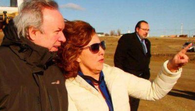 Peralta, Bero�za y Cader recorrieron obras de pista de atletismo
