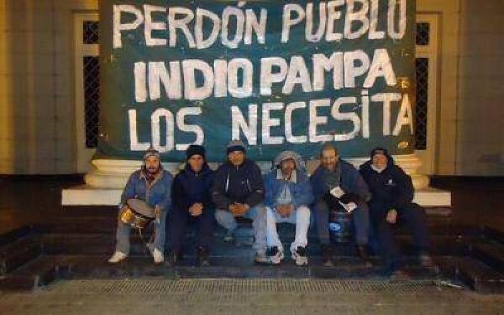 Trenque Lauquen: Extrabajadores del frigor�fico Indio Pampa siguen con el reclamo