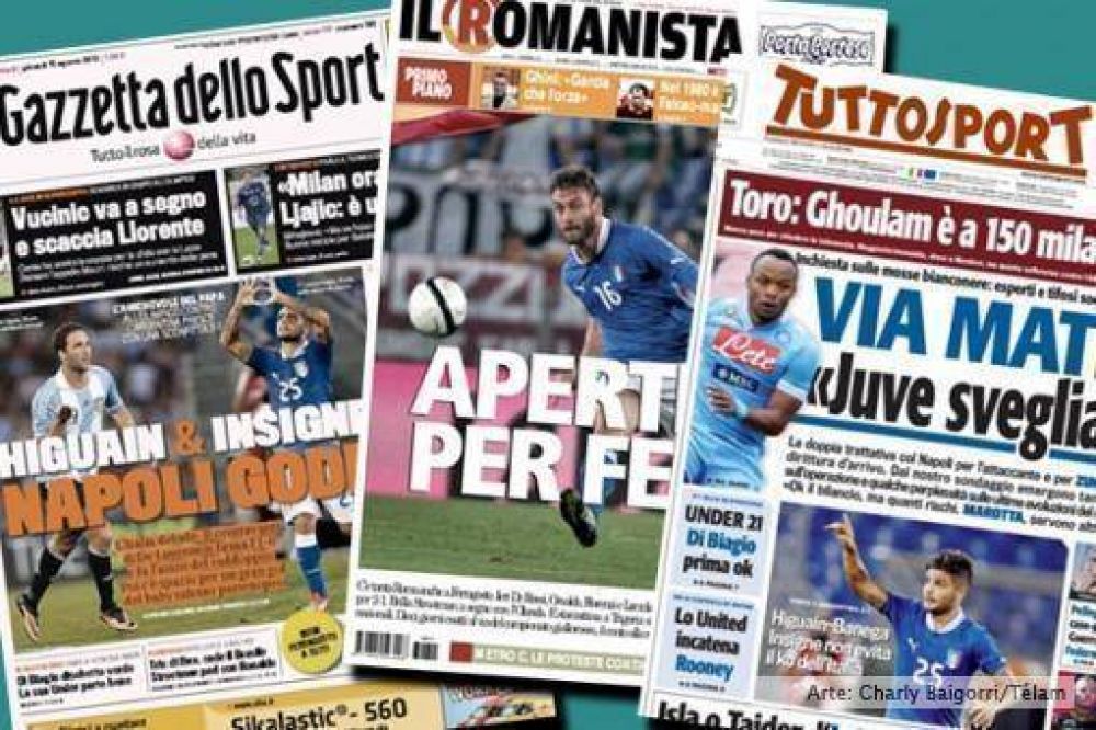 La prensa italiana elogi� a la selecci�n argentina por su triunfo en el amistoso