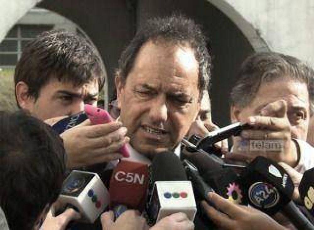 "Vamos a acorralar el delito e intensificar la prevenci�n", afirm� Scioli