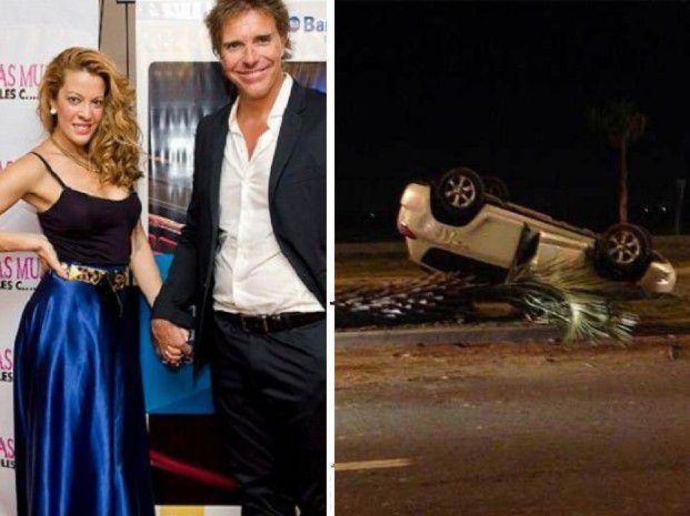 Accidente: La mujer de Fantino salv� su vida de milagro