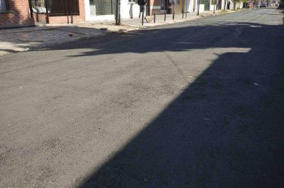 Municipio de Lan�s: m�s calles fueron reparadas en el distrito