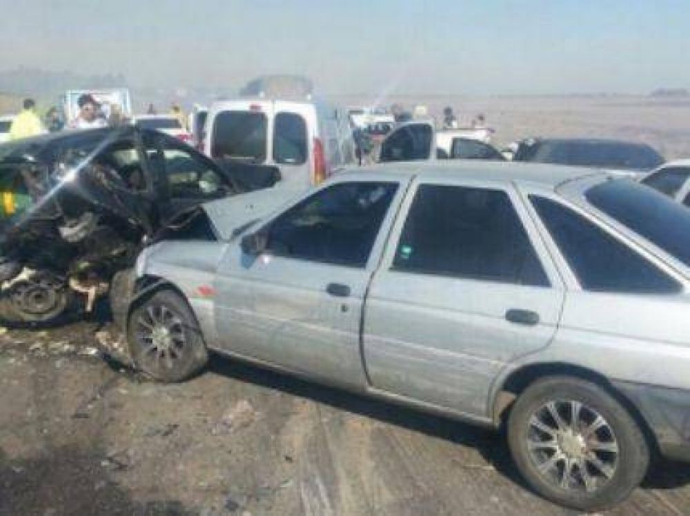 Choque en cadena en la Ruta 2 camino a Mar del Plata:2 muertos y 15 heridos