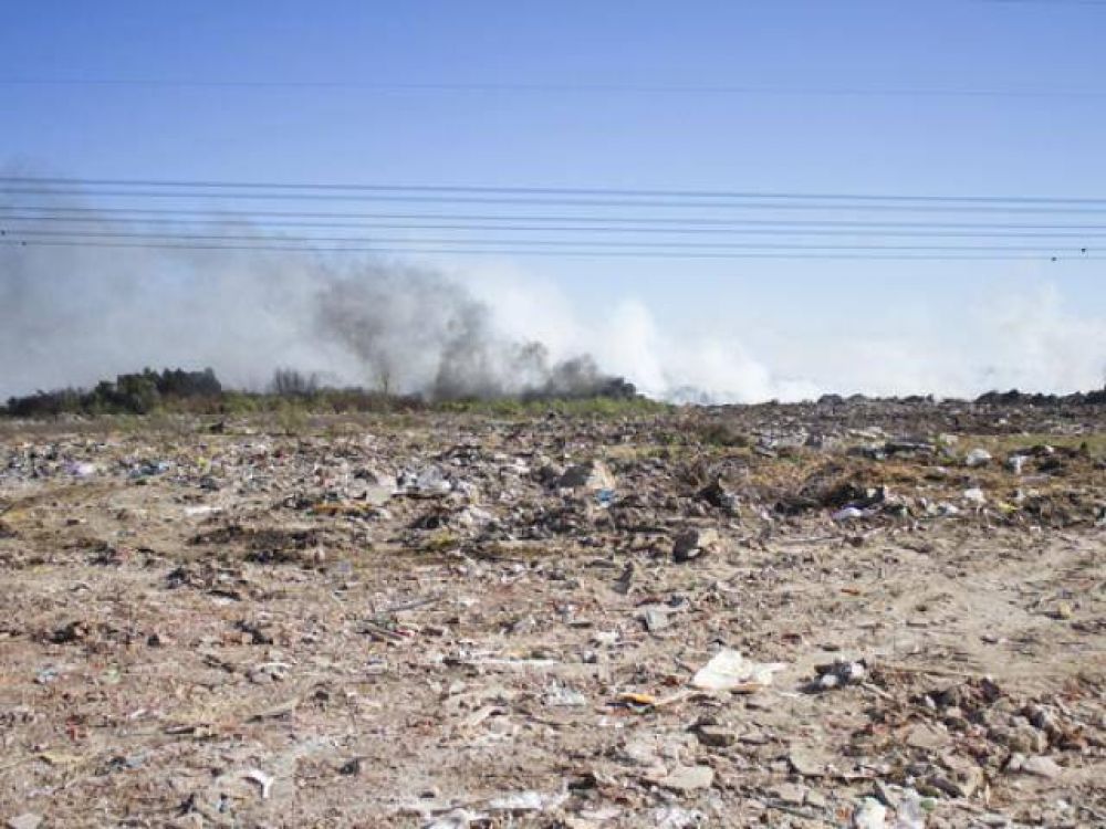Otra vez apareci� el humo de la quema