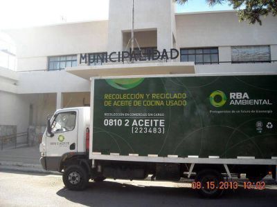 Se recolectaron m�s 1.000 litros de aceite vegetal usado