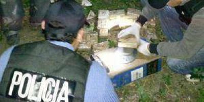 Secuestran de 10 kilos de marihuana