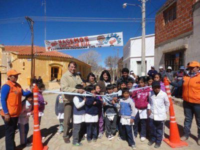 Rinconada ya cuenta con su parque tem�tico vial