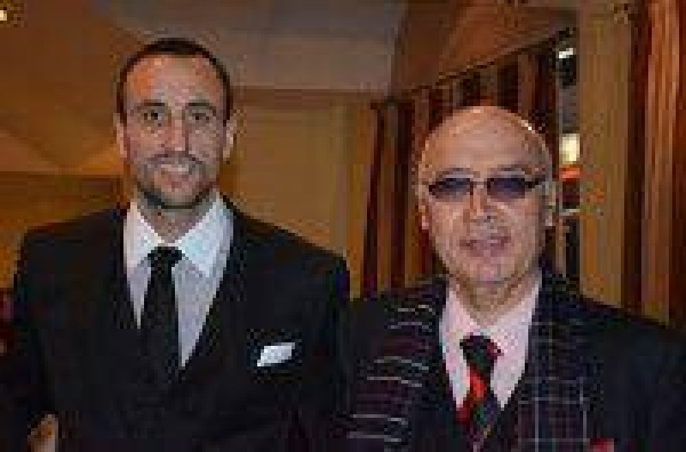 Gorosito en la cena de la fundaci�n de �Manu Ginobili�