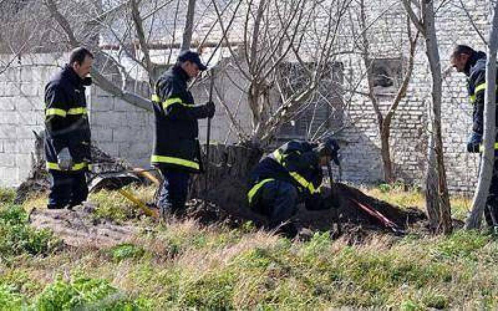 Olavarr�a: Buscan restos �seos humanos en donde funcion� un cabaret