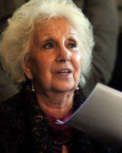 Estela de Carlotto: "Est� mal decir que la mujer no est� preparada para la pol�tica"