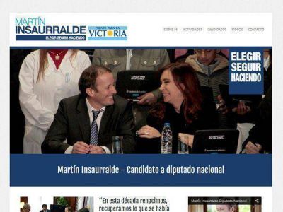 Insaurralde elimin� la foto de su sitio oficial, pero no de su cuenta de Twitter
