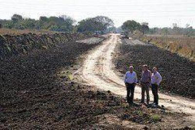 Margarita Bel�n: Se est� construyendo el acceso al frigor�fico Norte
