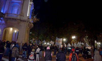 Portuarios se manifestaron frente al municipio Preocupados por un proyecto que impulsa el traslado de Euroam�rica