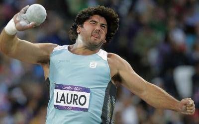 Germ�n Lauro s�ptimo en lanzamiento de bala en el Mundial de Atletismo de Mosc�