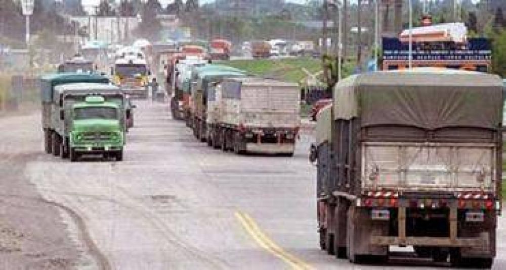 Hasta el lunes no podr� circular el transporte de carga