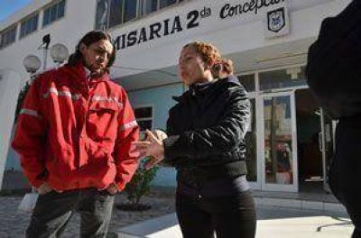 Un sujeto termin� herido y detenido tras una persecuci�n