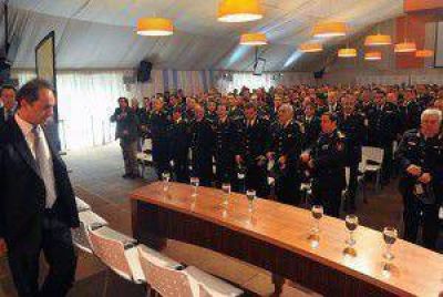 Scioli: �Me gusta ver la droga que secuestran y las armas que incautan�