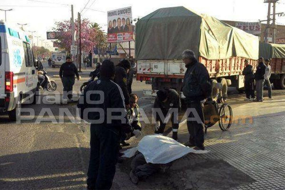 Camin termin con la vida de un discapacitado en Belgrano y Sols