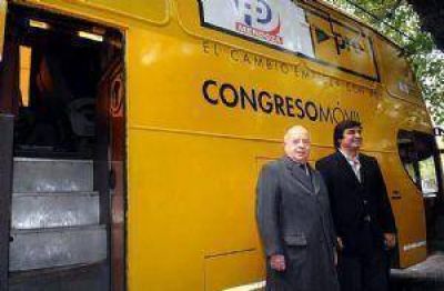 En un micro, el PD recorrer� la provincia y pedir� el voto anti-K