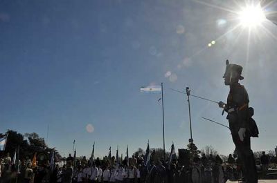 Se conmemor� el fallecimiento del General San Mart�n