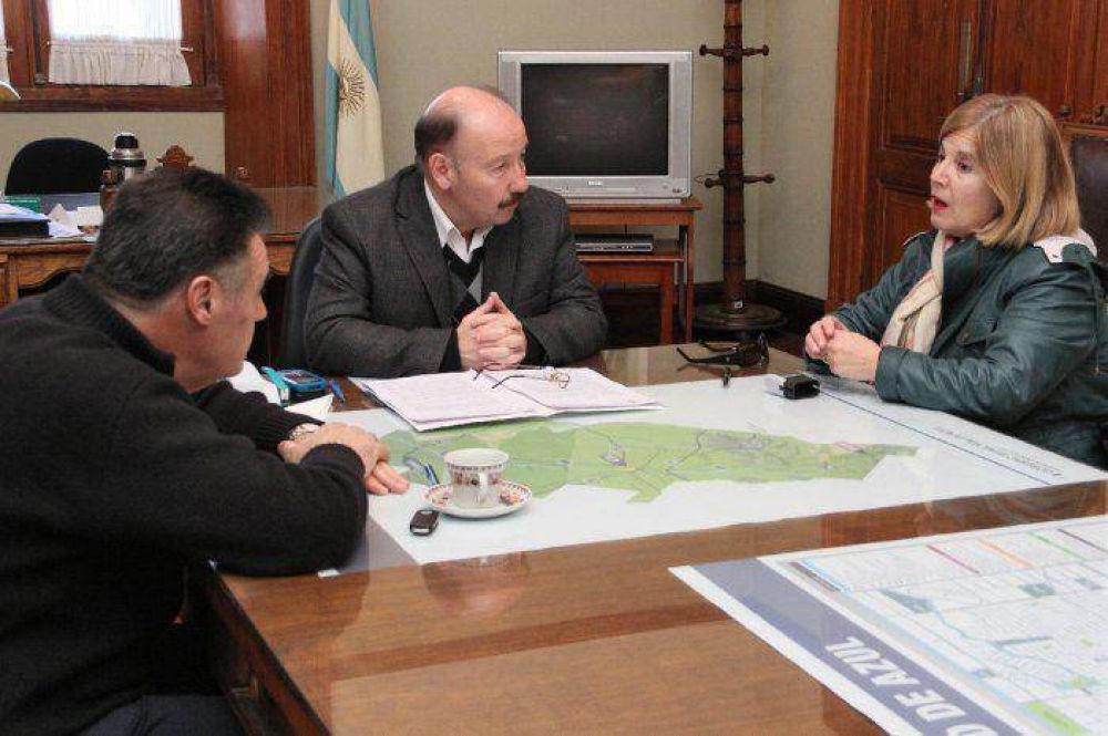En diez d�as empezar�n a construir los aliviadores en el arroyo