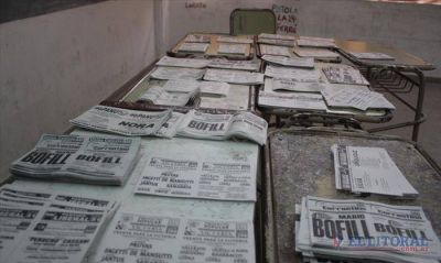 Las boletas para las elecciones del 15-S ser�an oficializadas el viernes