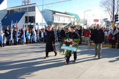 El municipio record� al General San Mart�n