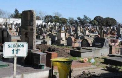 Se realiz� una inspecci�n ocular en las fosas del cementerio donde se hallaron los cuerpos