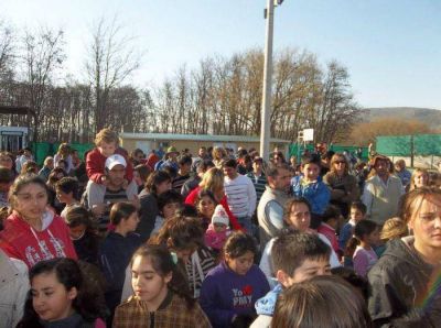 Festejaron el D�a del ni�o en Sierra de la Ventana