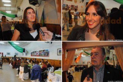 Fiesta aniversario de los irlandeses con el esp�ritu de San Patricio