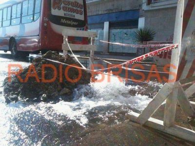 Vecinos preocupados por p�rdida de agua