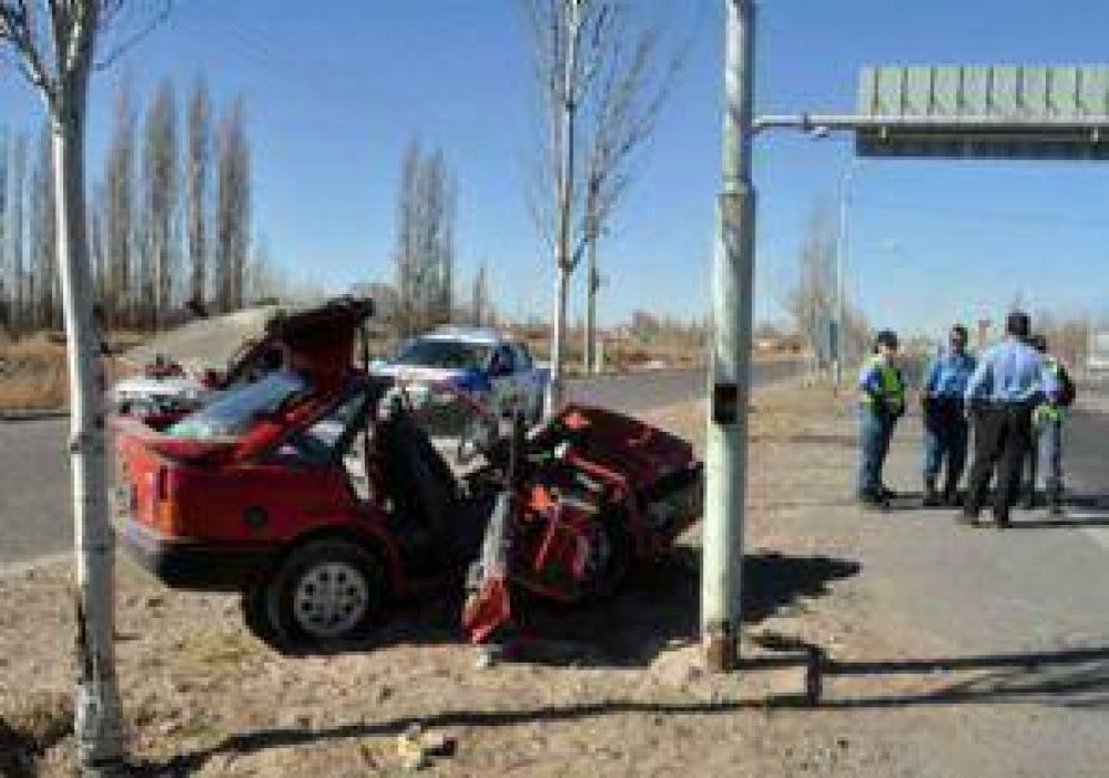 Grave accidente: falleci� una joven