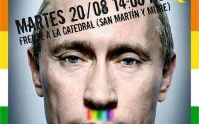 Mar del Plata: Convocan al rechazo de las leyes rusas contra la comunidad homosexual