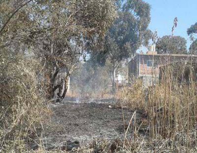 Quema de pastizales no da descanso a los Bomberos