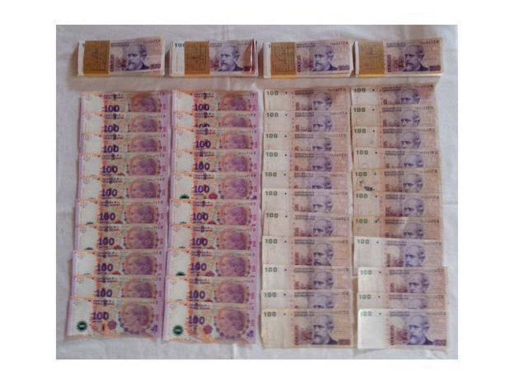 En un procedimiento policial por estafa recuperaron 45.000 pesos