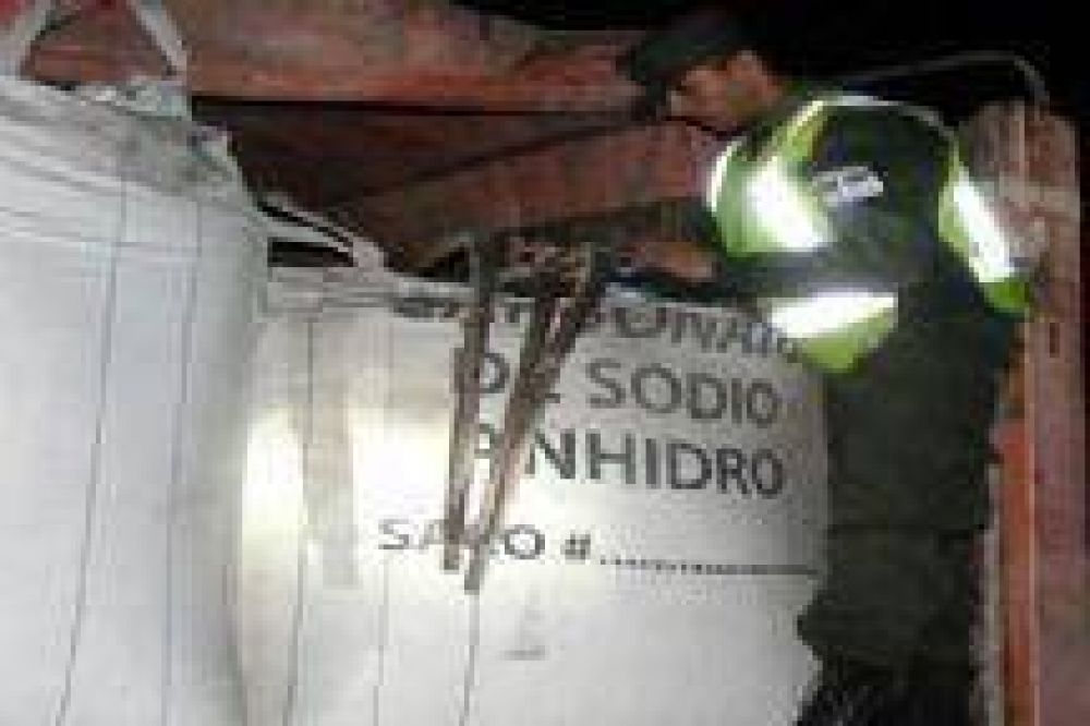 Gendarmer�a Nacional secuestr� 40 toneladas de precursores qu�micos para drogas en Salta