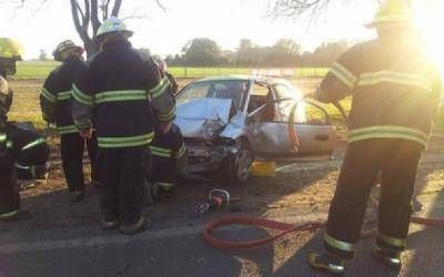 Elecciones 2013: Candidato a Concejal y dirigente de la UCR de Pilar se accidentaron en Capit�n Sarmiento