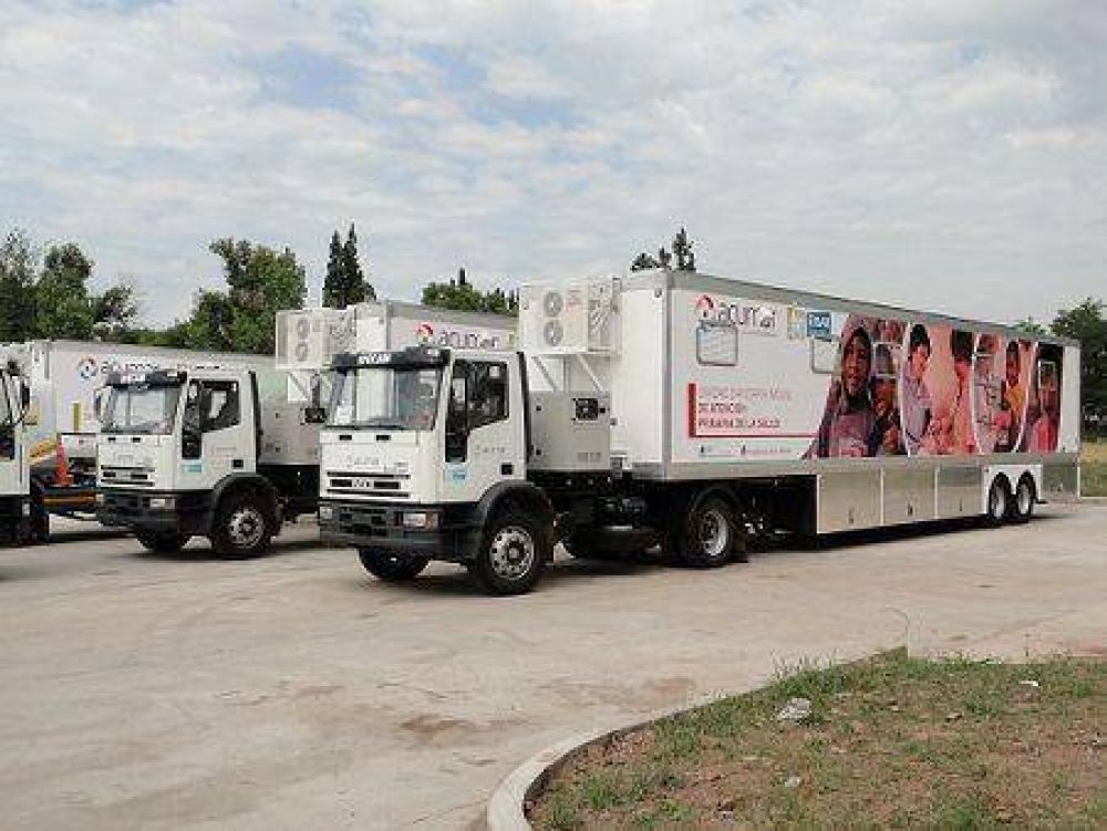 Las Unidades Sanitarias M�viles de ACUMAR ya recorren la cuenca