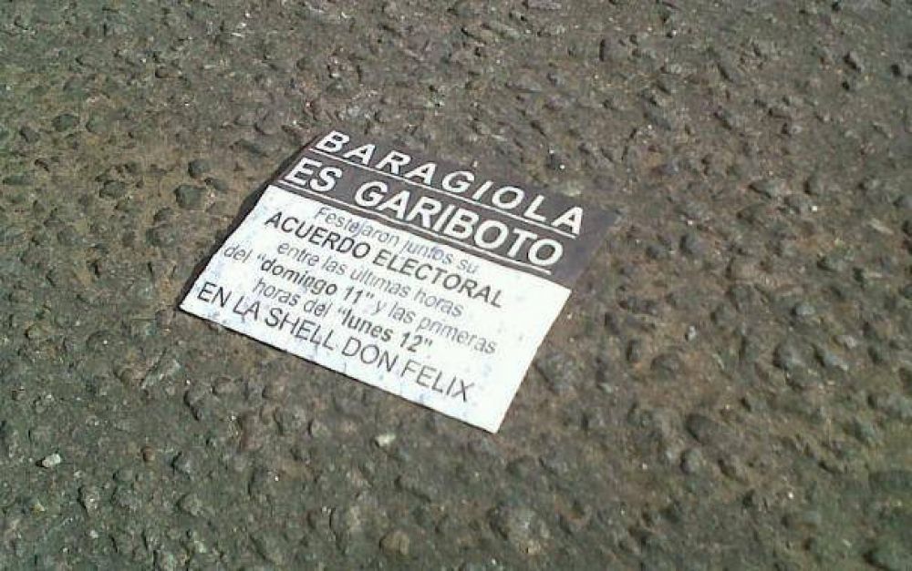 Hablan de un "acuerdo electoral" entre Baragiola y Garivoto