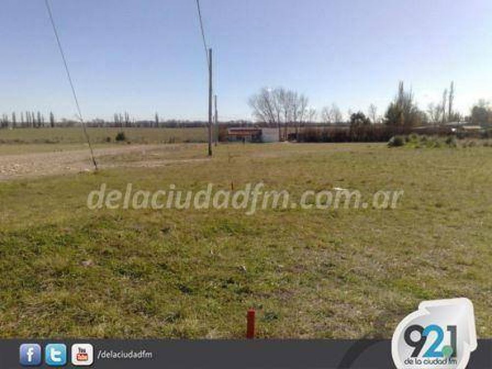 Demarcaron terrenos municipales para viviendas 